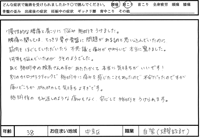 カイロプラクティックを受けた感想文24