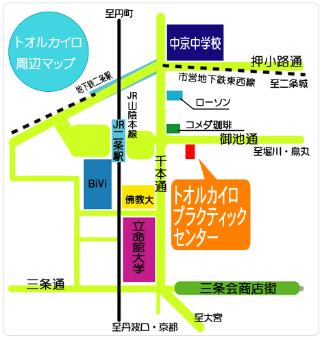 トオルカイロ周辺マップ