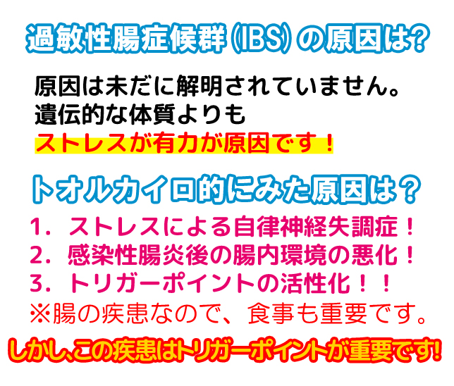 過敏性腸症候群の原因
